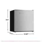 Frigidaire Upright Freezer, 6.5 cu ft, Deep Freeze, Platinum Design Series