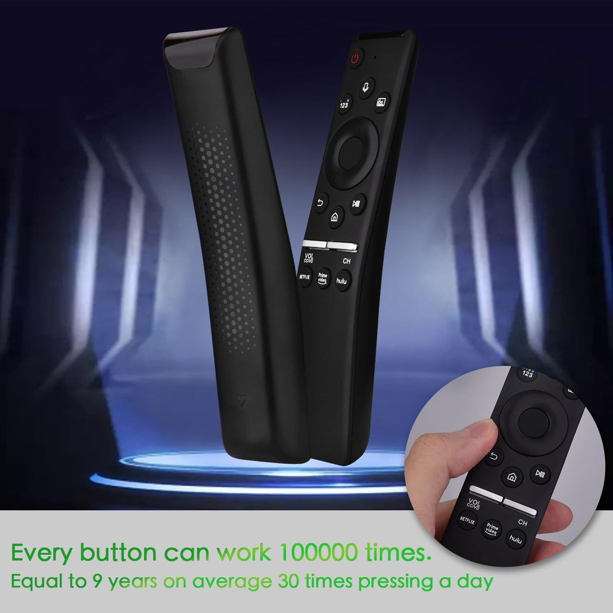 Replacement for Hisense Smart Google TV Voice Remote Control