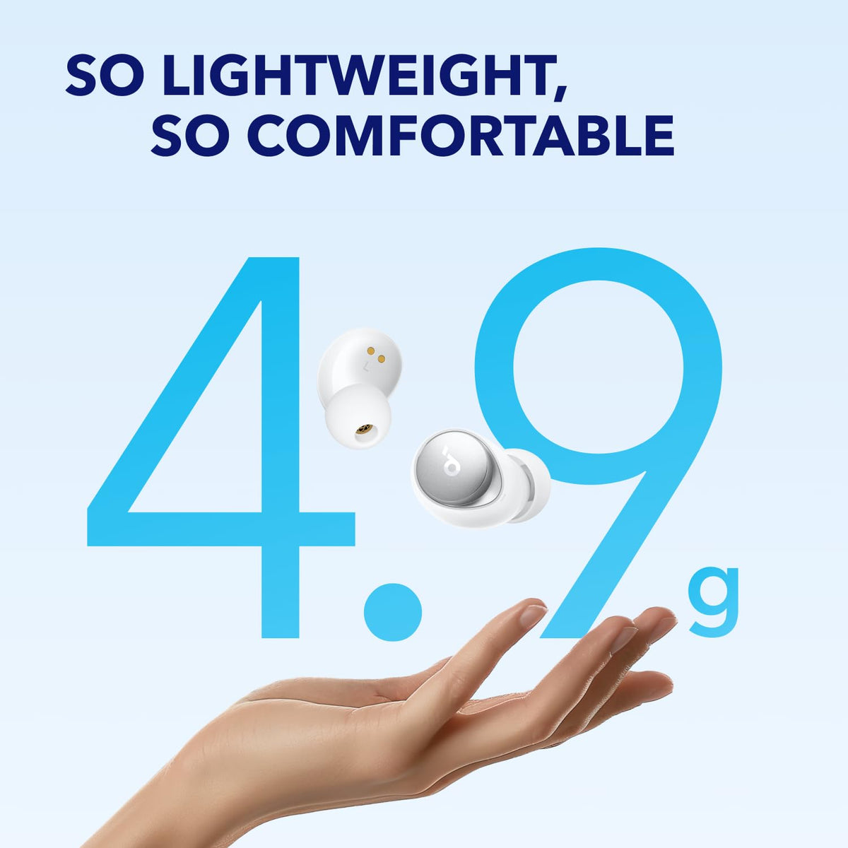 Soundcore by Anker Space A40 Adaptive Active Noise Cancelling Earbuds