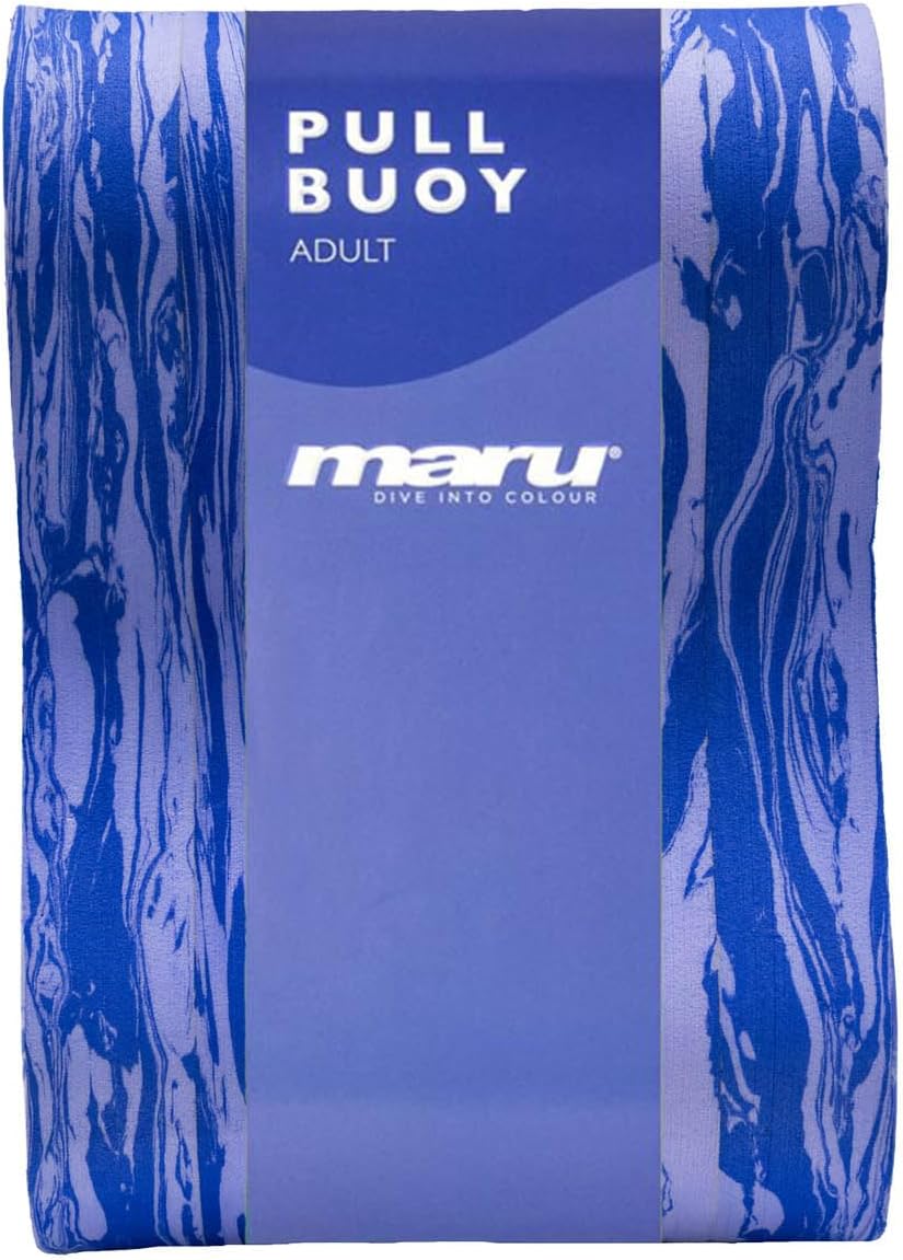 Maru Swimming Pull Buoy – Buoyant Foam Swimming Float – Improves Stroke Technique & Helps Strengthen Arms – Comfortable, Non-Chafing & Trusted by Coaches