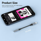 2pcs USB C to 3.5mm Female Headphone Jack Adapter
