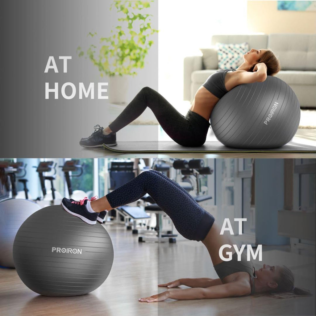 PROIRON Extra Thick Exercise Pregnancy Ball 55cm 65cm 75cm