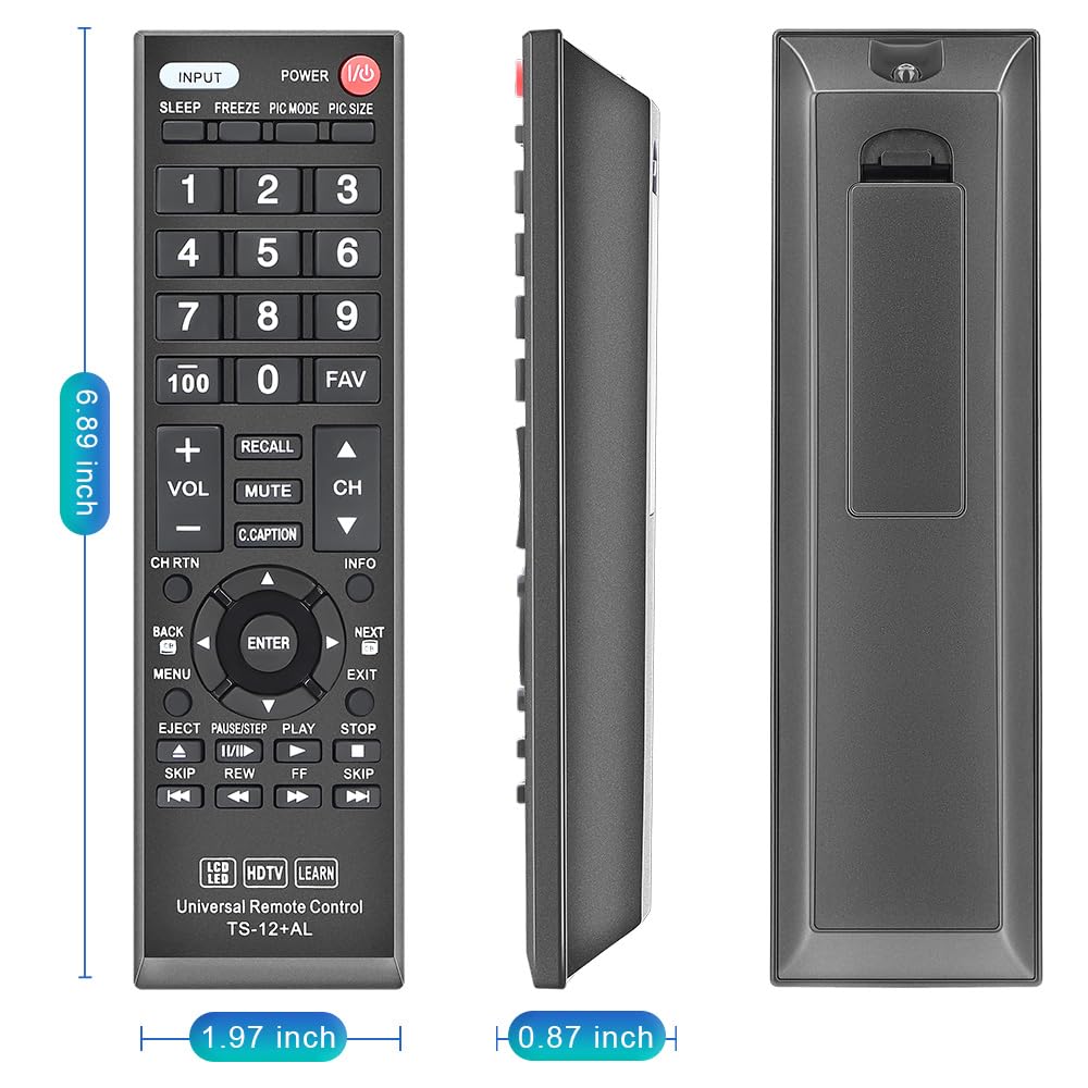 for Samsung-Smart-TV-Remote-Replacement, Universal for All Samsung TVs (BN59-01315A)