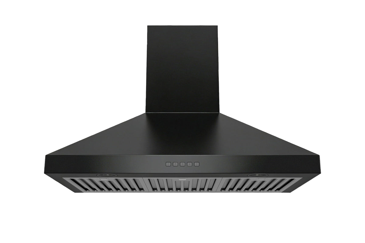 Hauslane Wall Mount Range Hood 30 Inch Convertible 350-750 CFM Low Noise