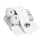 Portable Electronic Device Cover Cord Organizer for Earphones, Yellow
