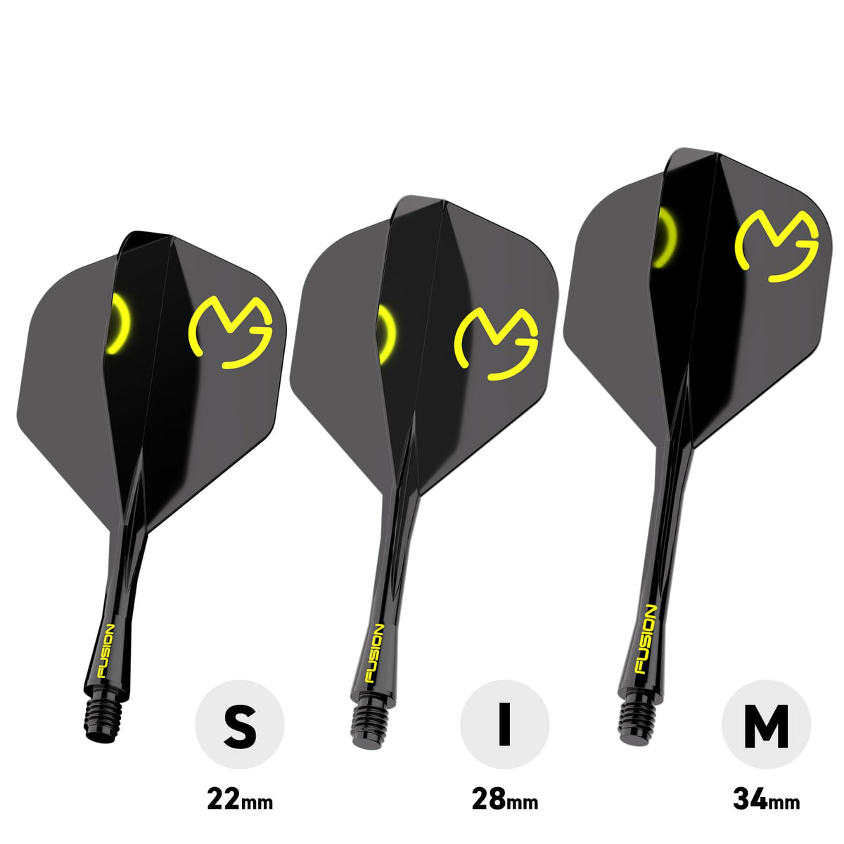 WINMAU | Fusion Integrated Dart Flights & Dart Stems | No.2