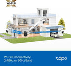 Tapo TC46 4K 8MP Pan/Tilt Outdoor Security Camera CCTV Camera