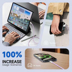 3Pack 1M USB C to USB C Charging Cable Apple 60W 5A usb c fast charger cord