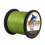 Hercules Braided Fishing Line 4 Strands 100m-2000m 6lb-100lb Super Strong PE Fishing Wire Multifilament Fishing Lines for Saltwater & Freshwater Fishing