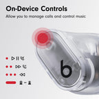 Beats Studio Buds + | True Wireless Noise Cancelling Earbuds, Enhanced Apple & Android Compatibility, Built-in Microphone, Sweat Resistant Bluetooth Headphones, Spatial Audio - Black/Gold