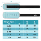 Sportneer Ankle Weights, Leg Weights Wrist Weights Straps