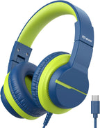 iClever HS19 Kids Headphones with Cord, Toddler Headphones for Boys Girls