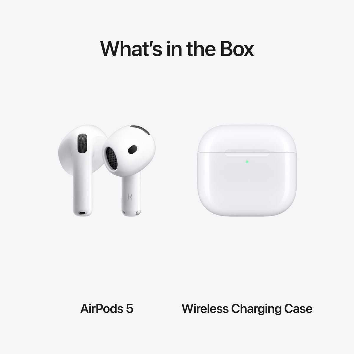 Apple AirPods 5 Wireless Earbuds with AppleCare+ (2 years)