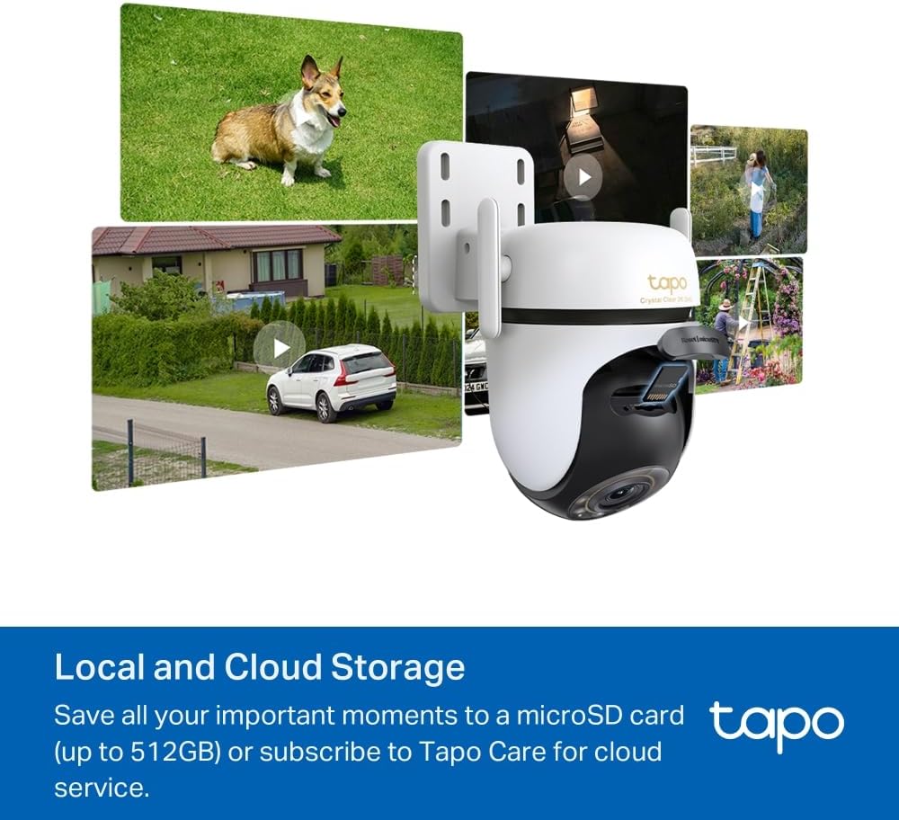 Tapo C530WS 3K 5MP Pan/Tilt Outdoor Security Camera CCTV Camera