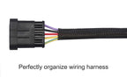 100ft - 1/2 inch PET Expandable Braided Sleeving – Black – Alex Tech Braided Cable Sleeve
