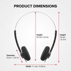 Retro Over-Ear Headphone,Vintage Feelings Underwire Headphones,Retro Lightweight Earphones,Hi-Fi Stereo Earphone Headset,Headphone,for Most Mobile Phones Playback Pevices Headphones (Black)