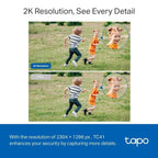 Tapo TC46 4K 8MP Pan/Tilt Outdoor Security Camera CCTV Camera