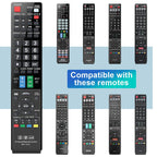 for Samsung-Smart-TV-Remote-Replacement, Universal for All Samsung TVs (BN59-01315A)