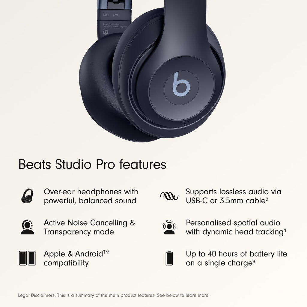 Beats Studio Pro with AppleCare+ for Headphones (2 Years) - Sandstone