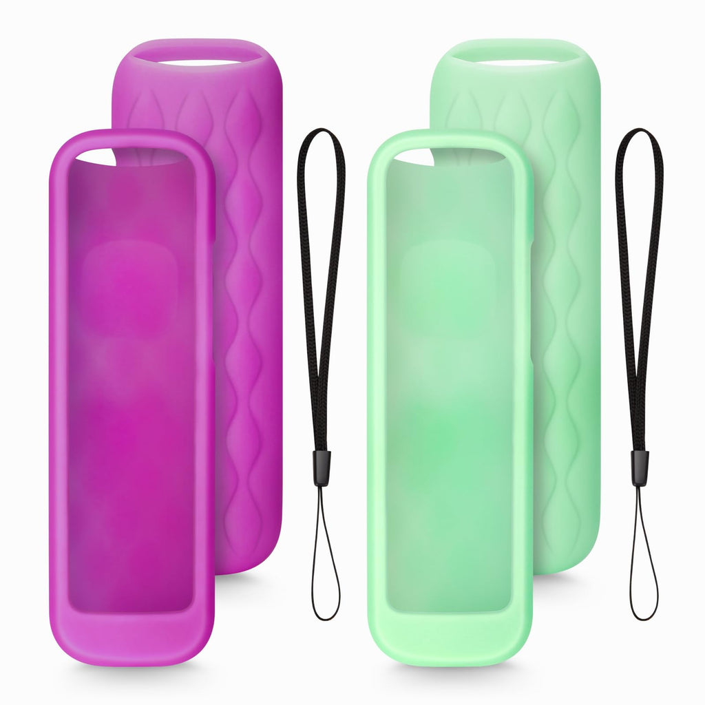 for Roku-Remote-Cover,Glow in The Dark Silicone Protective Case