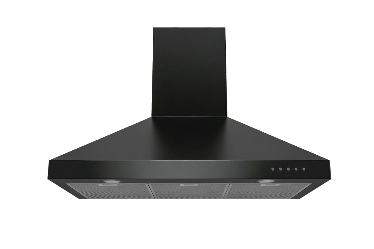 Hauslane Wall Mount Range Hood 30 Inch Convertible 350-750 CFM Low Noise