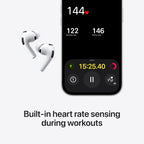 Apple AirPods Pro 3 Wireless Earbuds with Active Noise Cancellation