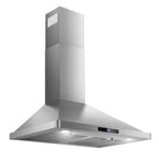 24 inch Range Hood, Ducted/Ductless Range Hood 450CFM, Wall Mount