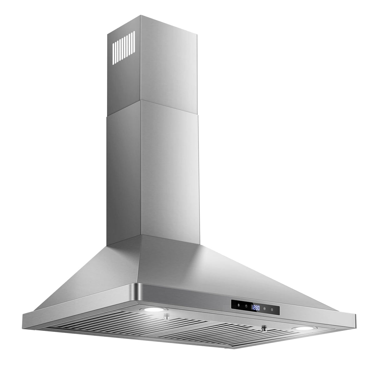24 inch Range Hood, Ducted/Ductless Range Hood 450CFM, Wall Mount