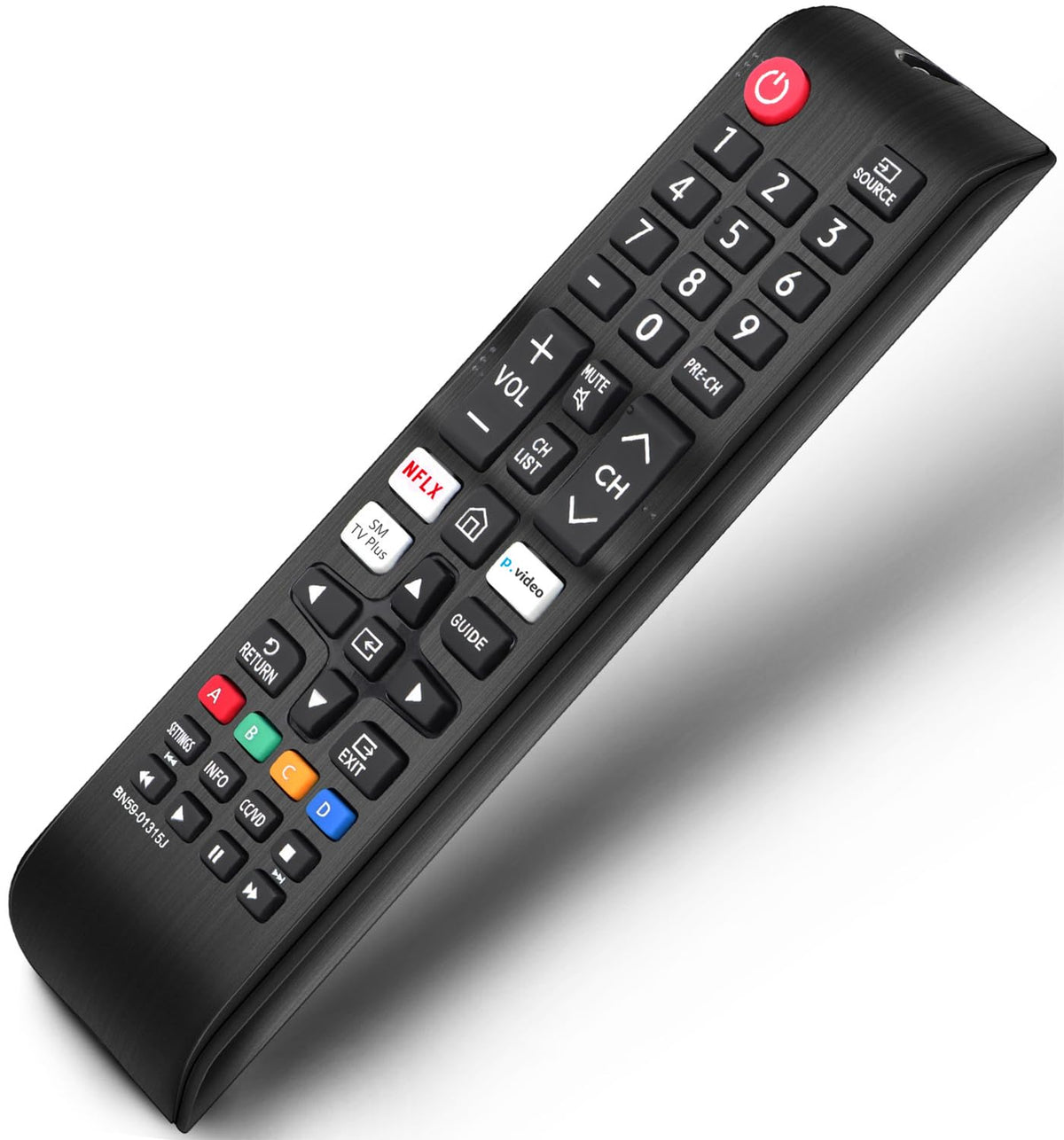 Universal Remote for All Samsung TV Remote, Replacement Compatible with All Samsung LED, LCD, QLED, HDTV, 3D Series Smart TVs (BN59-01259B)