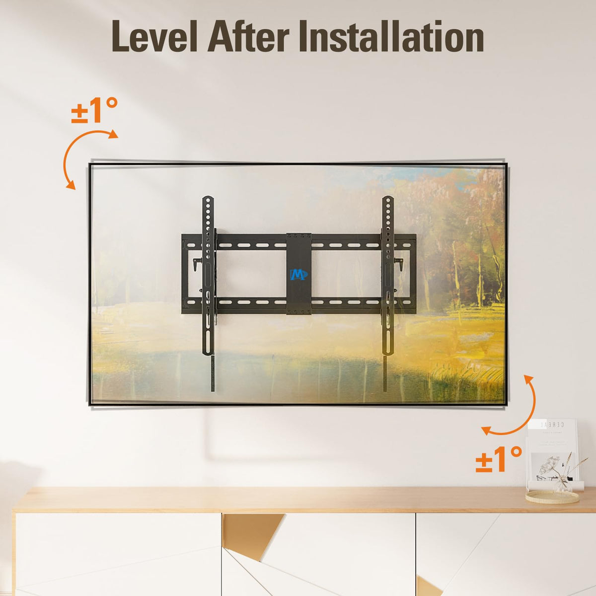 Mounting Dream Fixed TV Wall Mount Bracket for Most 17-42'' Flat Screen TV