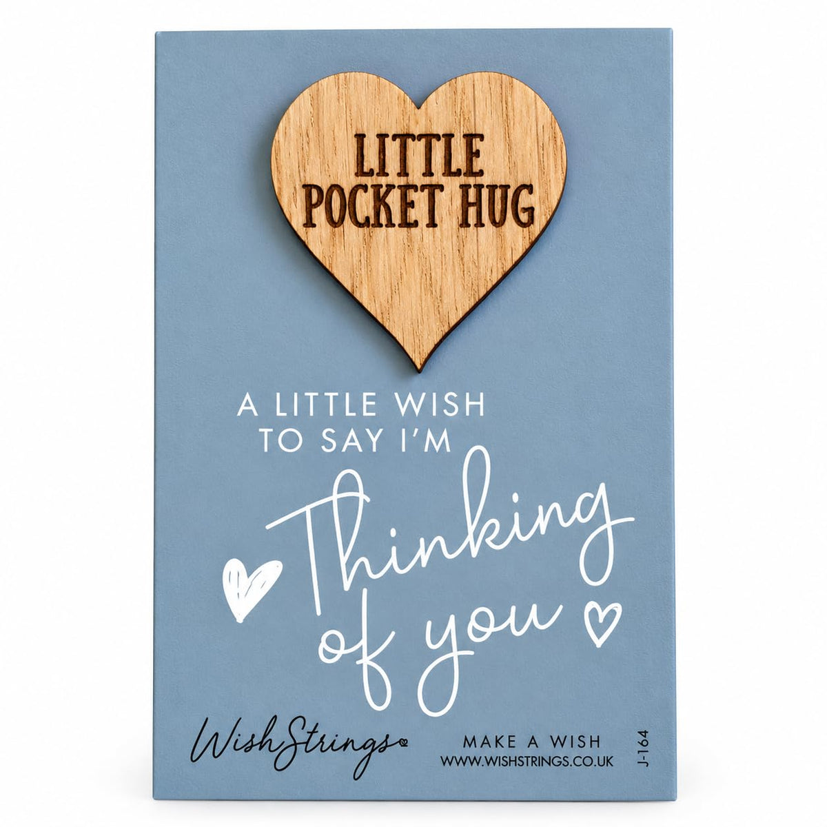 WishStrings Pocket Hug, Little Hug Gifts, Thinking of You Card