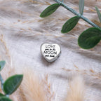 2Burned Custom Personalised Stainless Steel 316 Love Heart Photo Charm
