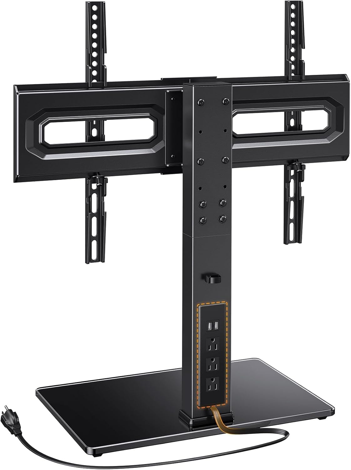 Perlegear Universal Swivel TV Stand Base for 32–70 inch TVs to 99lbs