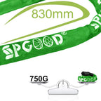 SPGOOD Bike Lock with Combination, Bicycle Lock with Chain(Camouflage)