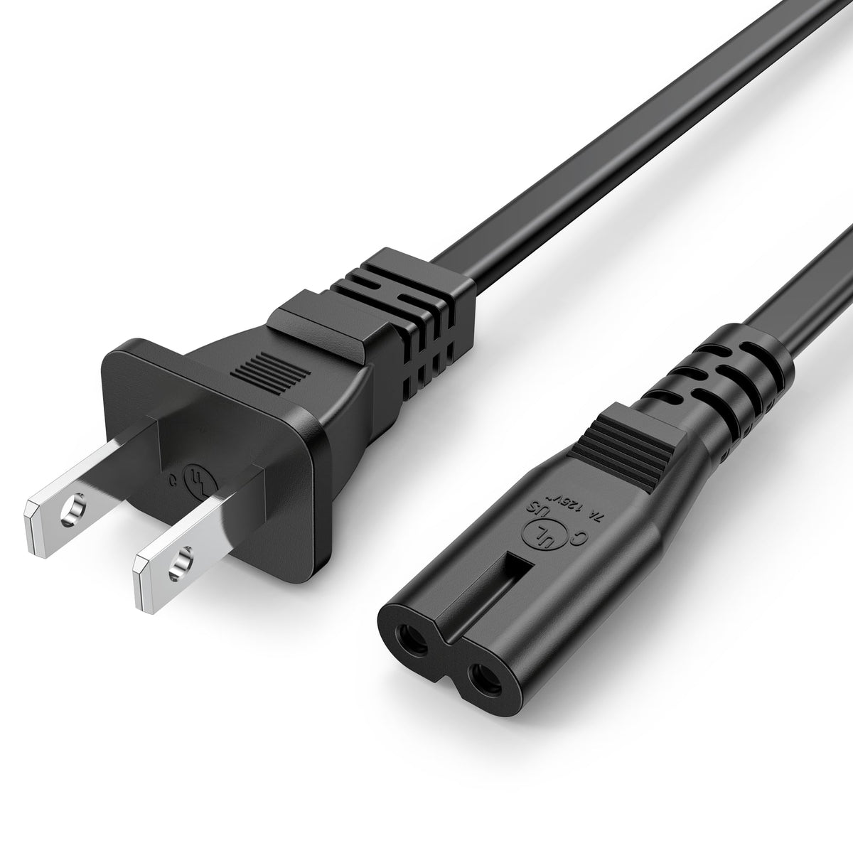 TPLTECH Power Cord for Xbox Series S/X, Xbox One S/X, PS5/PS4/PS3 Slim