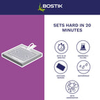Bostik Rapid Setting Cement 2.5kg - Fast-Setting