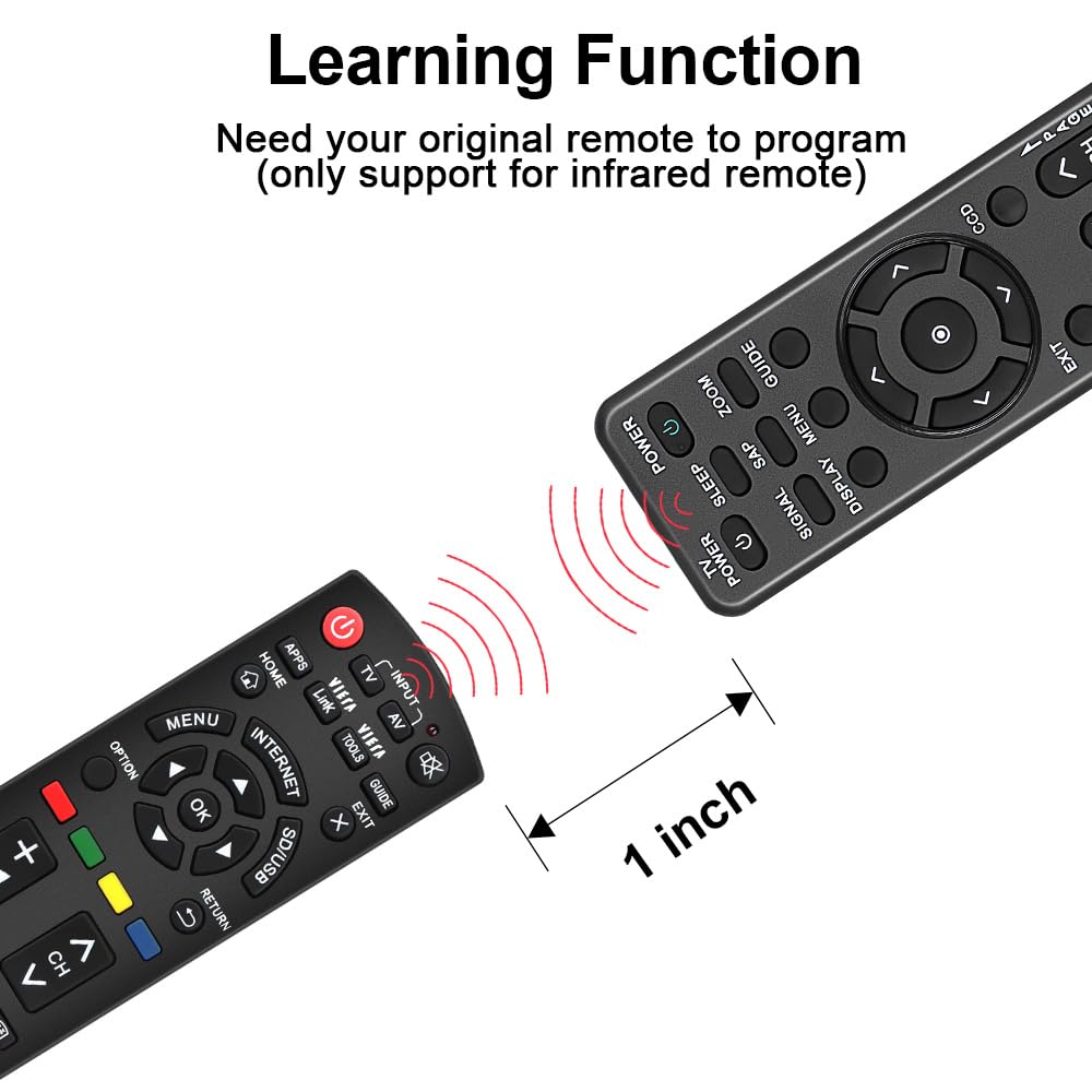 for Samsung-Smart-TV-Remote-Replacement, Universal for All Samsung TVs (BN59-01315A)