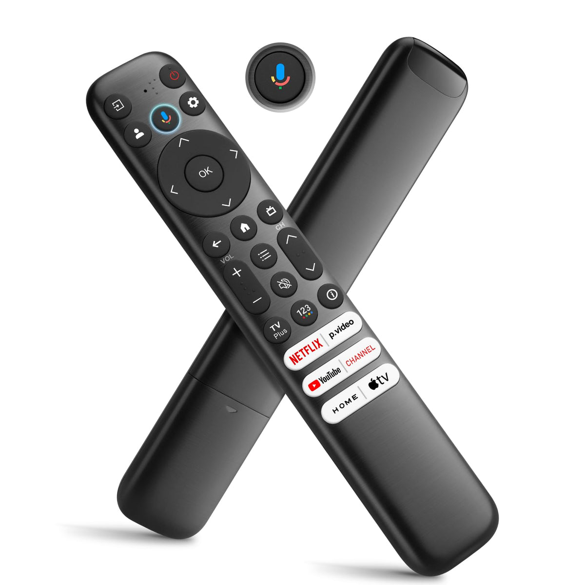 Only for TCL Google TV Remote Control Replacement, Responsive, No Setup