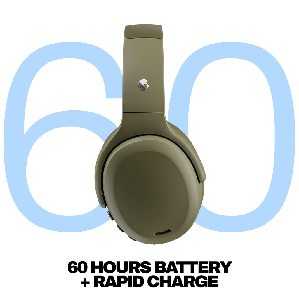 Skullcandy Crusher ANC 2 Noise Cancelling Wireless Headphones - Bone