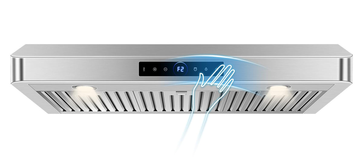 42 inch Range Hood Under Cabinet 1200 CFM Stainless Steel Stove Vent Hoods