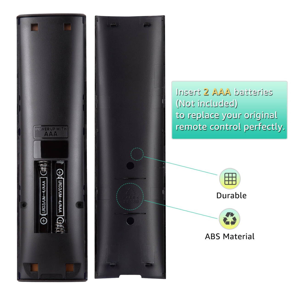 Universal for Samsung-TV-Remote-Control Replacement,Compatible with All Samsung Smart Frame Curved QLED TVs