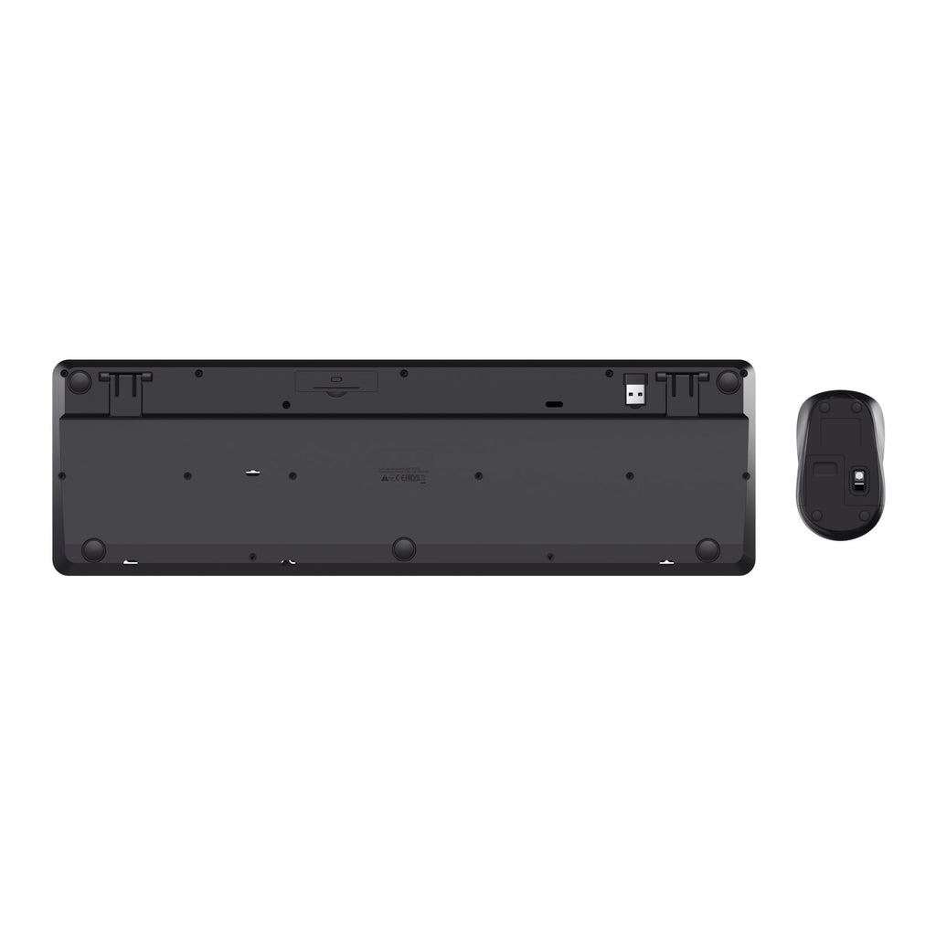 Trust Taro Wired Keyboard and Mouse Set QWERTY UK Layout, Black