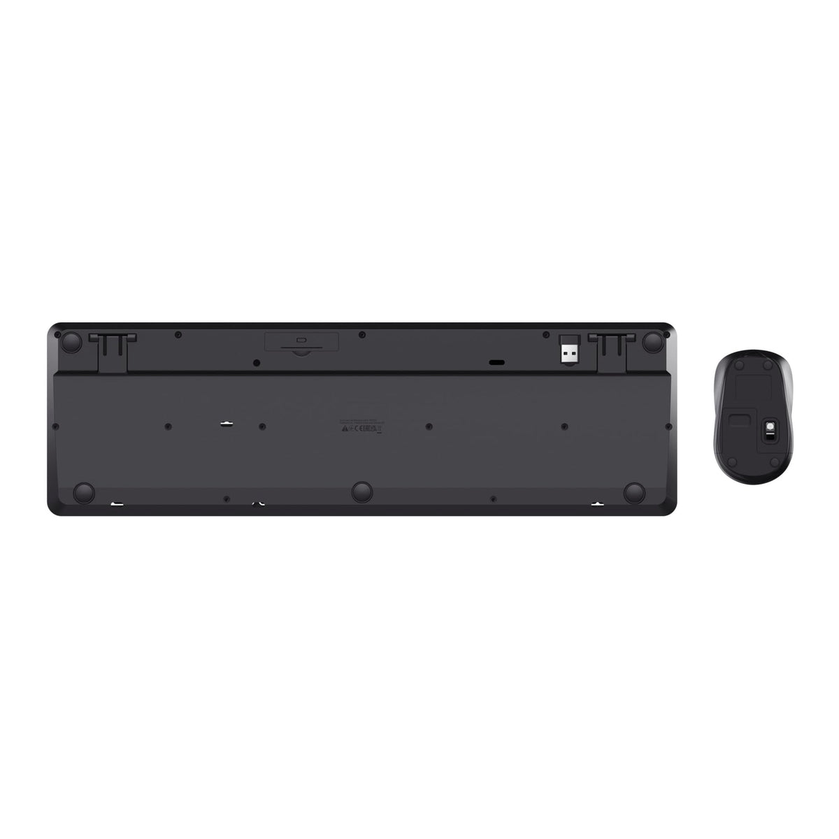 Trust Taro Wired Keyboard and Mouse Set QWERTY UK Layout, Black