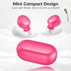 MOZOTER Mini Wireless Earbuds Bluetooth 5.3 in Ear Headphones Headsets