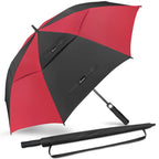NINEMAX Large Golf Umbrella Windproof Strong 54/62/68 Inch,Extra Big Golf Umbrellas Automatic Open Double Canopy for Gents Women