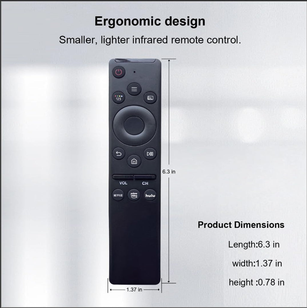 Pack of 2，for Samsung smart TV Remote Replacement