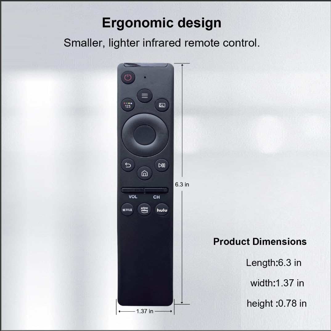 Pack of 2，for Samsung smart TV Remote Replacement