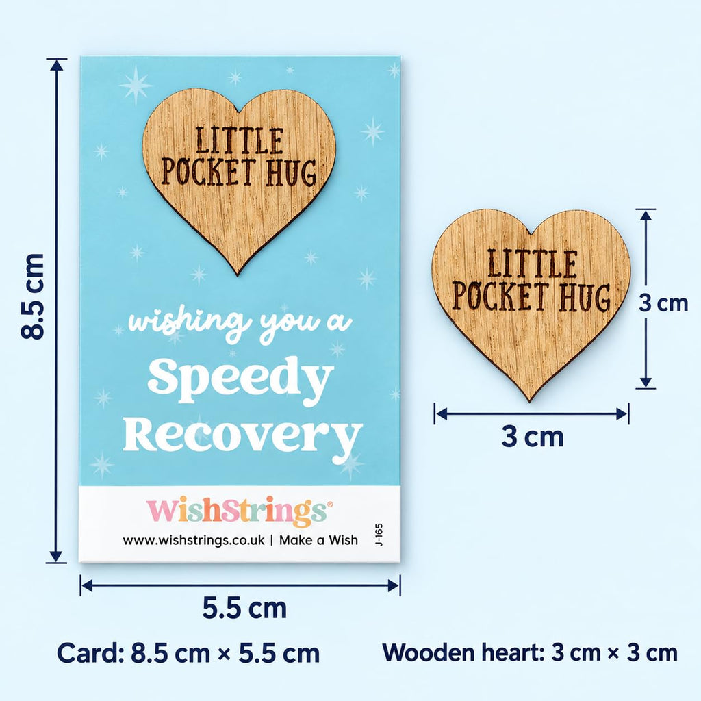 WishStrings Pocket Hug, Little Hug Gifts, Thinking of You Card