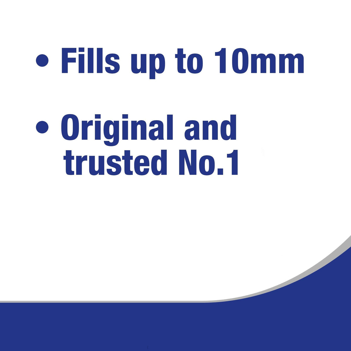 Polycell Fine Surface Filler Tube, 400 g, white