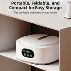Portable Clothes Dryer, Compact & Foldable Electric Drying Machine for Home, Travel & RV, with Remote Control and Carry Bag